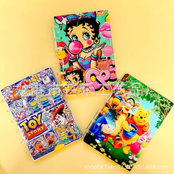 Wholesale Explosions Acrylic Notebook Sub-hand Ledger Exquisite Loose-leaf A7A5 Stetney Mind Vinnie Betty OLY Exclusive