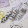 Wholesale Car Keychain Bag Pendant Pendant Irregular Contrast Fox Hair Keychain Keychain