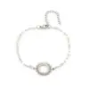 Wholesale Classic Sun Shape Stainless Steel Bracelet In Gold And Silver For Women Elegant Simple Style With Lobster Clasp Daily Use