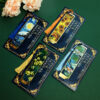 Wholesale Vintage Famous Painting Oil Painting Style Metal Bookmark Hollow Reading Book Page Clip Hand Account Pendant Metal Bookmark Creative Gift