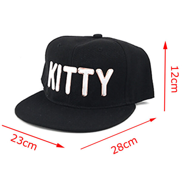 Wholesale  casual letter luminous baseball cap stage performance electric syllable hip hop trendy men and women cap