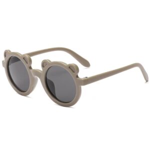 (Bear) brown frame gray chip