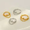Wholesale 316 Stainless Steel Gold Plated Vacuum Electroplating (In Furnace) Gold Steel Color Geometric Handmade Unisex Piercing Lip Stud