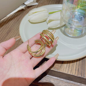 E0214 Gold and Silver Needle