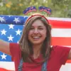 Wholesale Halloween Party Hat With American Flag Decoration Headband Celebration Event Accessories Festival Party Costume Props