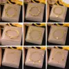 Wholesale PVD Coated Real Gold Plated 18K Gold Heart Shape Grain 304 Stainless Steel Streetwear Waterproof Non Tarnish 304 Stainless Steel Lobster Trigger Clasp Closure Bracelets