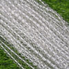 Wholesale Factory direct supply natural Clear Quarz white crystal loose beads DIY jewelry accessories bracelet beaded semi-finished products