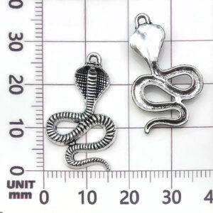 1 ancient silver cobra-1.8g-27*17mm-21413