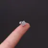 oly-57fac2a9d3c973231784bcce0136a509 Wholesale 316L Stainless Steel Ear Cartilage Rings & Studs Geometric Waterproof Non Tarnish Surgical Steel Unisex
