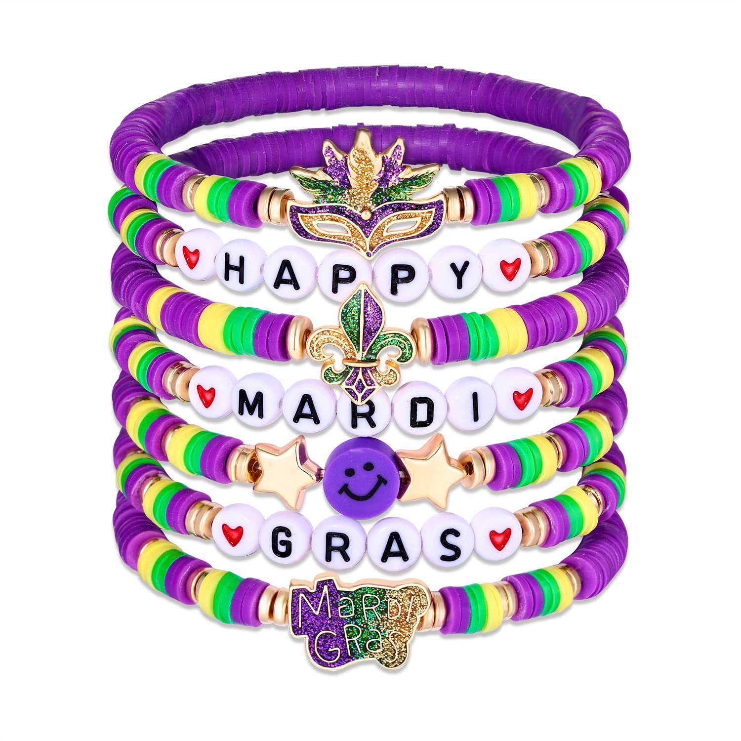 Wholesale Hot-selling cross-border e-commerce product from Europe and America: Bohemian Western festival Grasse Carnival party polymer clay bracelet w