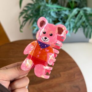 Pink-yellow bear
