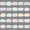 oly-58a0e894cc5909d49d12190b915e7a6d Wholesale 50 inspirational English short sentences graffiti personality text decoration DIY cup luggage sticker waterproof