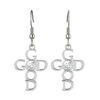 oly-58a53a1629eee1a59d44d7da7ff7cea5 Wholesale Stainless Steel Letter Ear Hook Grace Earrings Jewelry Manufacturer