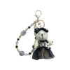 oly-58a68d263f4dc8c7a12e243e457cefd8 Wholesale Personalized style lace skirt bear car keychain exquisite crystal bracelet bag pendant creative key chain