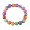 oly-58c3ce2d03f58e596fcf514246b1e4a2 Wholesale Creative Hand-painted Candy Color Sweet Soft Ceramic Bracelet Women's Mori Style Bohemian Small Fresh Handmade Accessories