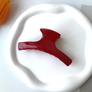 Red clothes hanger gripper 10*4.5cm
