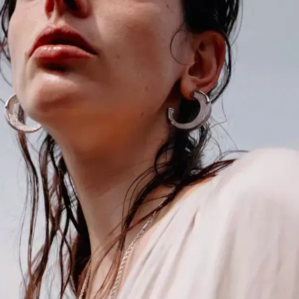 Wholesale Geometric Stud Earrings For Women, Waterproof Non Tarnish Brass With Golden Plated And 925 Sterling Silver Posts