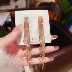 E0085 Gold and Silver Needle