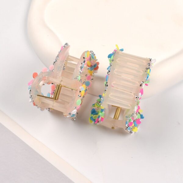 oly-5909f1253580e20605507ed1cb0be285 Wholesale Jelly Water Fat Love Ponytail Clip Fashionable Sweet Hair Clip Valentine's Day Heart Shiny Heart-Shaped Clip