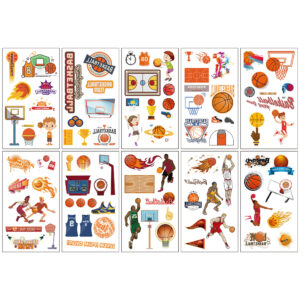 Basketball Series 10 sheets/set / 68*120MM