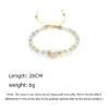 Wholesale Fashion Geometric Turquoise Freshwater Pearl Knitting Bracelets