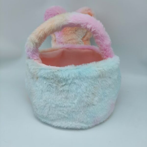 oly-59482a1495364f3ae272dca1221b5e96 Wholesale Easter Basket Egg Decorations Fluffy Rabbit Tail Rabbit Storage Basket Tote Bucket