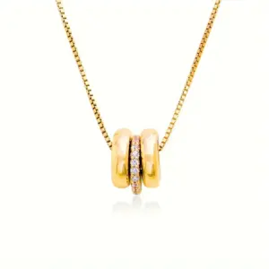 Gold / Box Chain 45+ 5cm / Formula 1