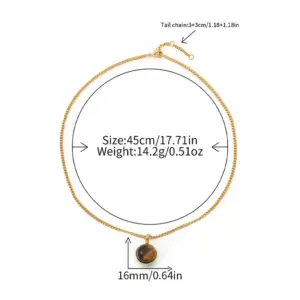 Tigereye Pendant XL-874j