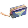 Wholesale PU Laser Cosmetic Bag Creative Fish Tail Portable Large Capacity Storage Bag Handheld Colorful Wash Bag