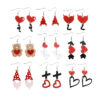 Wholesale Explosions Valentine's Day Series Earrings Love Bear Acrylic Valentine's Day Earrings for Women