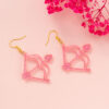 WholesaleValentine's Day Ear Hook Glitter Cupid Letter Love Bow and Arrow Ear Hook Girl Gift Exquisite