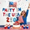 Wholesale Independence Day Party Balloons Made Of Durable Aluminum Film For Festive Decorations