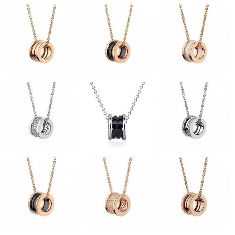 Wholesale High Version Little Red Spring Animal Small Man Waist Ceramic Necklace Female 18K Socialite Light Luxury High-Level in stock Version
