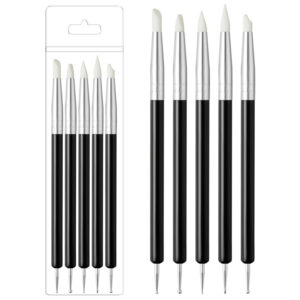 Dz-b13 model/5 pack black dot diamond silicone pen