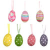 Wholesale Easter Foam Colored Paper Egg Hanging Egg Shell Party Decoration DIY Children's Handmade Educational Arrangement Toy