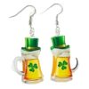 oly-5a7a6d41e75b43122cb46dc630d7b15b Wholesale San Pachrette Holiday Earrings Green Cute Animal Bow Acrylic Frog Parade Earrings