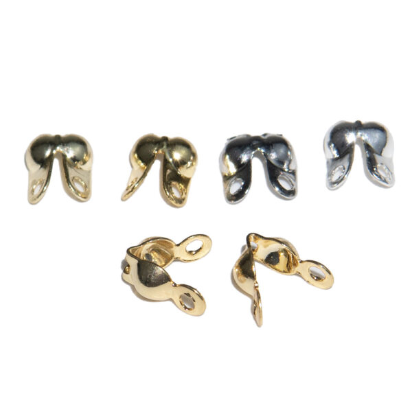 oly-5a8dba478f54657b7dcac0f9561d4899 Wholesale Double buckle jewelry buckle 14k18k color retention side buckle fixed buckle diy bracelet necklace closing connection buckle