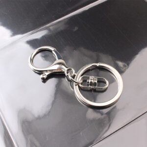 Lobster clasp + clasp (white K color)