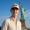 oly-5ae5b3fe5296dad189c2e723e1780f6f Wholesale American Flag Women’s Baseball Cap With Curved Brim, UV Protection, Made Of Polyester Featuring Printing