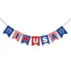 Wholesale American Independence Day Decoration Stars And Stripes Pennant Cake Decoration Balloon Set Party Supplies Holiday Celebration