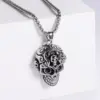 Wholesale Stainless Steel 18K Gold Plated Retro Plating No Inlaid