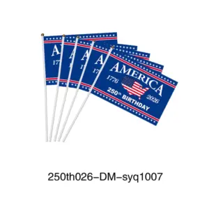 【20 Pieces】Solid Plastic Flag Poles 14*21cm / 250th026-DM-syq1007