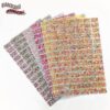 oly-5bc386b468b91fe759e158f704d62019 Wholesale Pointed rhinestone belt color gravel -melt adhesive paste double-sided square drill patch drill clothing nail table pillow