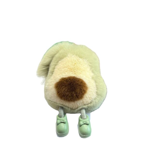 Wholesale Environmentally Friendly Plush Pendant Avocado Cute Schoolbag Keychain Simple Small Light Luxury ins Niche Pendant Jewelry