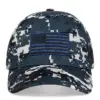oly-5bdc2347c35e50edde2bf981c4a59505 Wholesale American Flag Women's Casual Outdoor Baseball Cap With Curved Brim, Polyester Material Featuring Embroidery