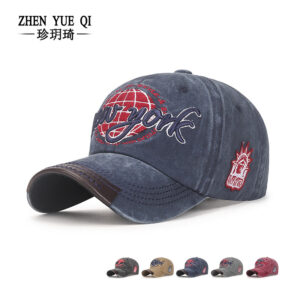 Wholesale European and American Style New Soft Top Washed Old Sunshade Baseball Cap Men's and Women's Casual Adjustable Hat AliExpress