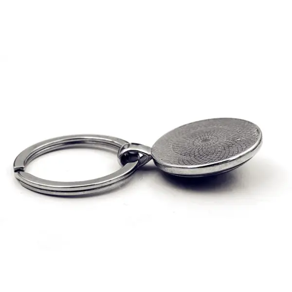 Wholesale United States American National Day Memorial Keychain In Silver Zinc Alloy