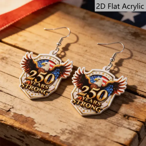 oly-5c59d79e355a310629dffa36d73ed96a Wholesale Retro Multicolor Acrylic Statue Drop Earrings For Women With 304 Stainless Steel Ear Pins