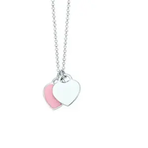 Pink Heart Necklace