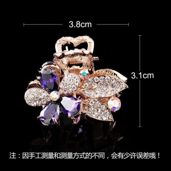 oly-5c88cc244afc90ef88f5c232f0ebc87b Wholesale Grappling Clip Korean Adult Hair Accessories Rhinestone Hairpin Hairpin Small Clip Bangs Clip Head Jewelry for Girlfriend on Valentine's Day
